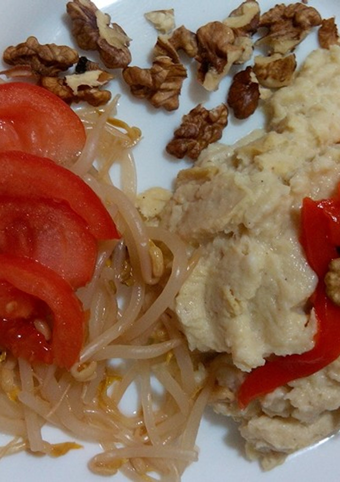 Una foto de Cremoso de bacalao