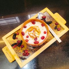 A picture of SAMAK Ke CHAWAL KHEER (Barnyard Millet caramel kheer).