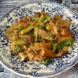 Tiras vegetales con verduras sin gluten y vegano