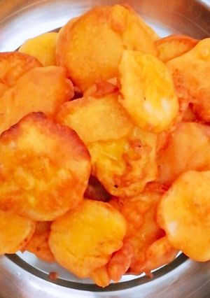 A picture of Potato fritters.