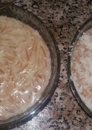 صورة لوصفة شعريه باللبن