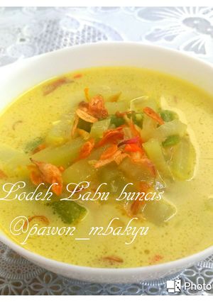 Foto resep Lodeh Labu-Buncis