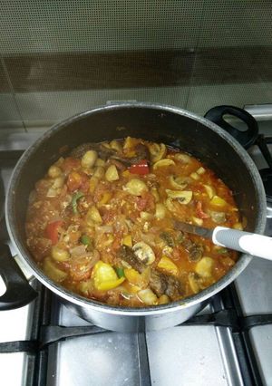 A picture of Mushroom Stew.