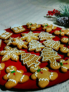 Una foto de Galletitas de jengibre. Ginger cookies