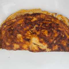 Una foto de Omelette de plátano