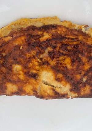 Una foto de Omelette de plátano