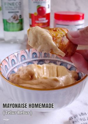 Foto resep Mayonaise homemade (telur rebus)
