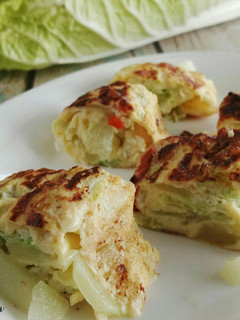 Foto resep Telur Dadar Sawi