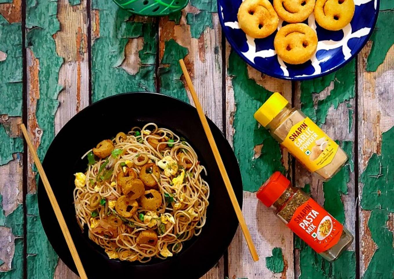 Street-Style Bengali Chicken Chowmein