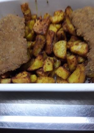 Una foto de Papas Al horno