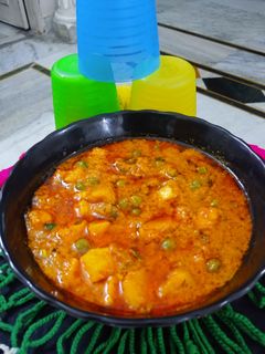 আলু মটর পনির রেসিপির প্রধান ছবি