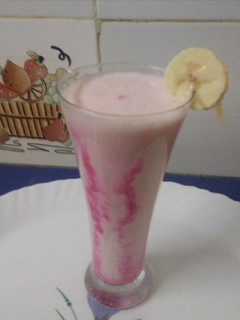 A picture of Banana Rose Smoothy.