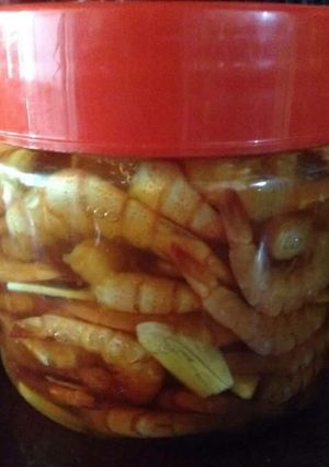 Hình của món Mắm tôm chua.