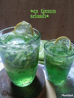 Foto resep *es timun selasih*