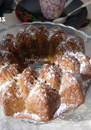 Una foto de Bundt Cake de Napolitanas