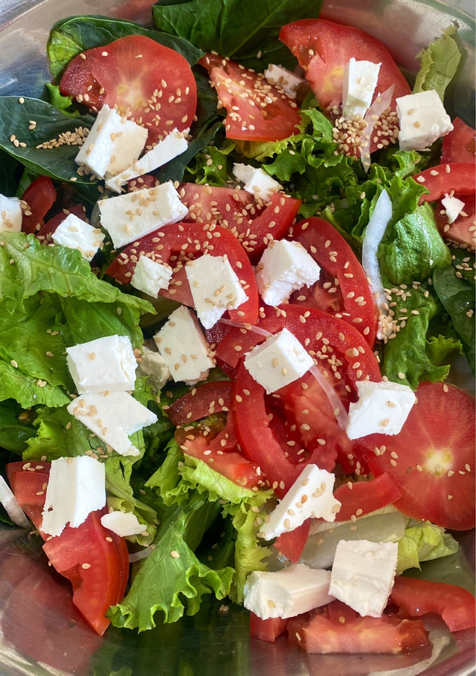 Una foto de Ensalada de atún ahumado
