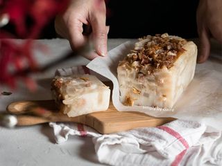 港式臘味蘿蔔糕，每一口都是滿滿的蘿蔔 !