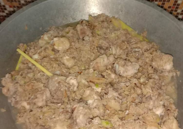 Resep Sayur Ayam bonggol pisang(simple) Endesssss😋 Anti Gagal