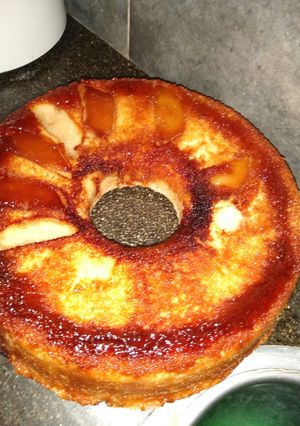 Una foto de Torta de manzana