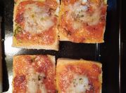 Gambar garlic bread mozarella