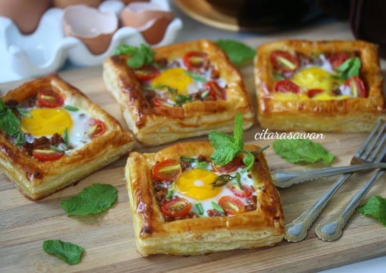 Cara Gampang Membuat Pastry Puff Telur, Bisa Manjain Lidah