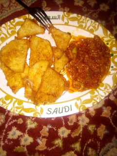 A picture of Cabbion Sauce😂 (cabbage+onion).