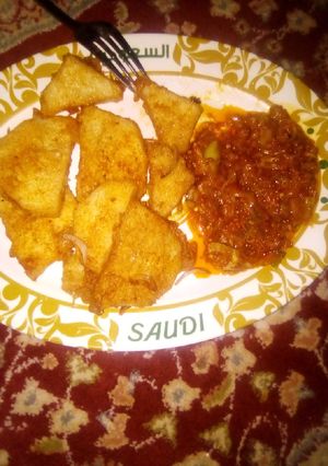 A picture of Cabbion Sauce😂 (cabbage+onion).