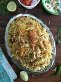 Hyderabadi Murg Dum Biryani (Kacchi Style)