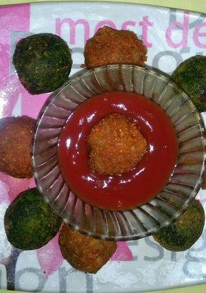 A picture of Potato crispy balls.