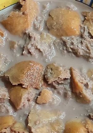 Una foto de Sopas de pan con café