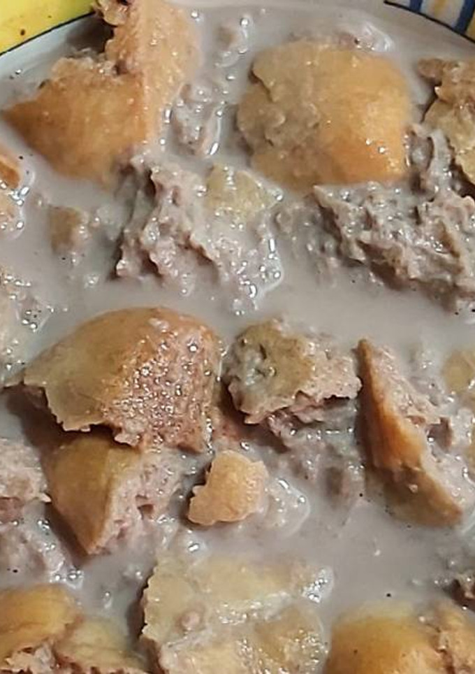 Una foto de Sopas de pan con café