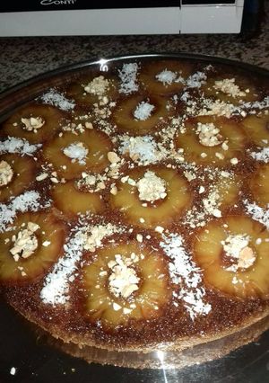صورة لوصفة 🍍 كيكة الاناناس 🍍