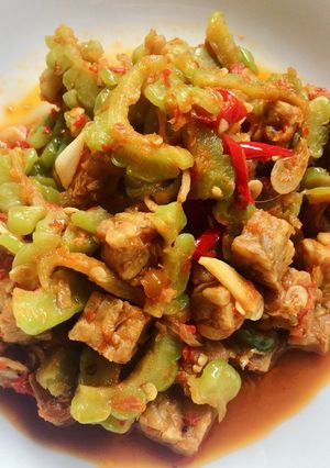 Foto resep “Tumis Pare Nuklir”