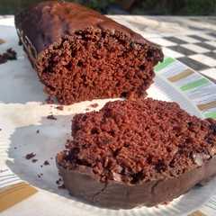 Una foto de Budín de chocolate vegano