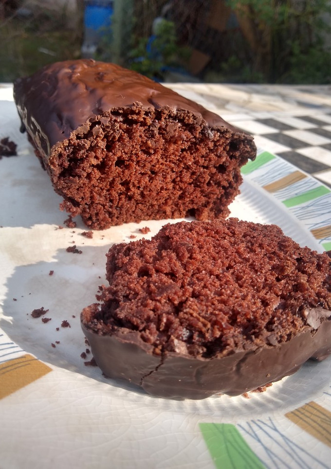 Una foto de Budín de chocolate vegano