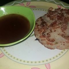 A picture of Suji ka cheela.