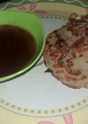 A picture of Suji ka cheela.