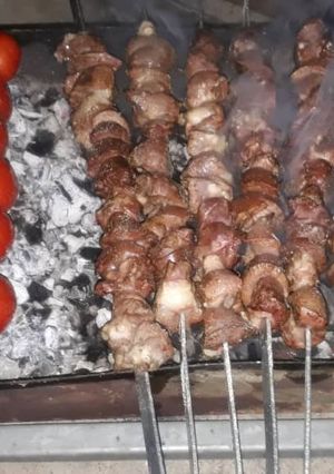 عکسی از دستور میکس قلوه گاه تازه گوسفندی و گوساله