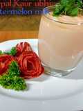 Watermelon milk 🍉