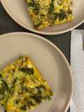 Spinach Asparagus Frittata