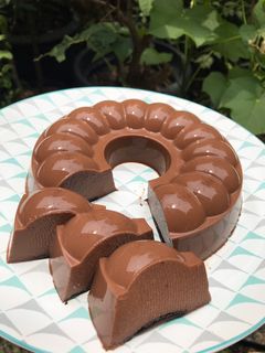 Foto resep Puding Nutella Oreo