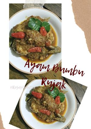 Foto resep Ayam Bumbu Rujak