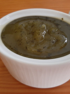 Una foto de Salsa dulce de calabacín y jengibre