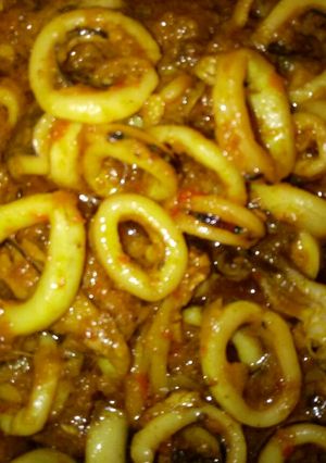 Foto resep Cumi Saos Kuning