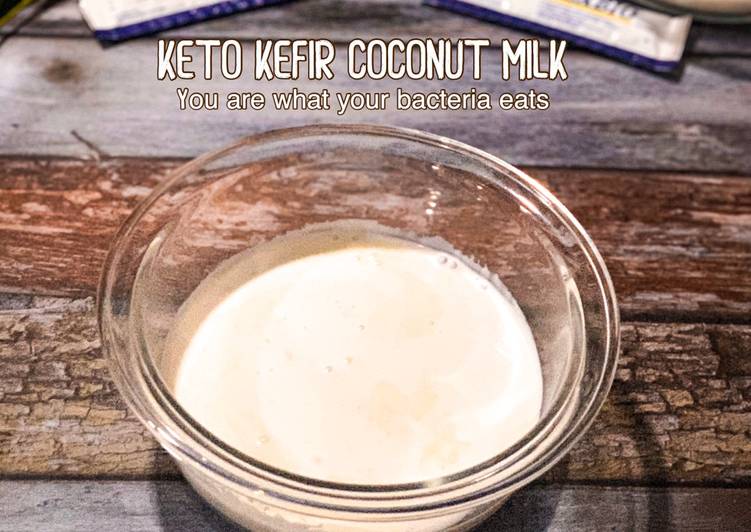 Resepi Kefir Santan Keto yang Cepat