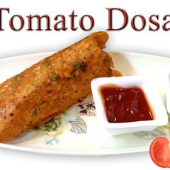 A picture of Tomato Dosa.