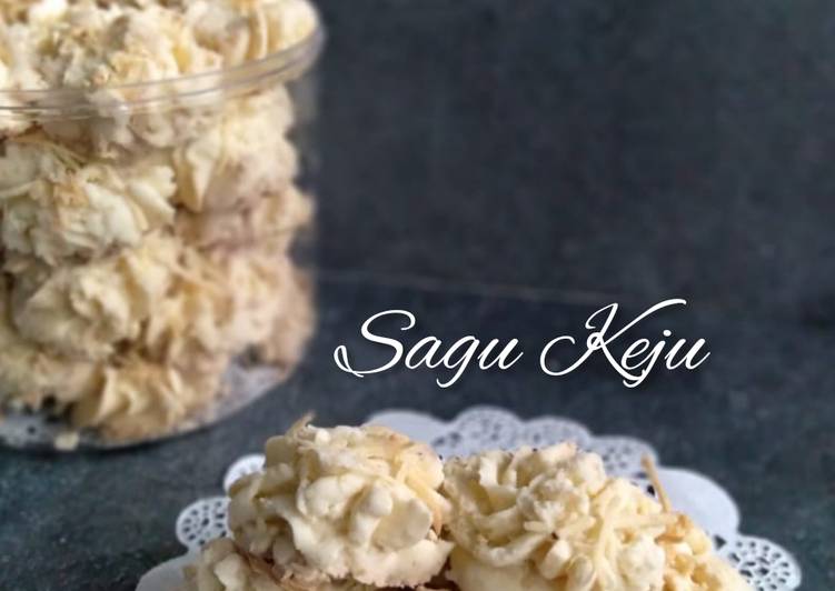 Resep Baru Sagu keju renyah Sedap