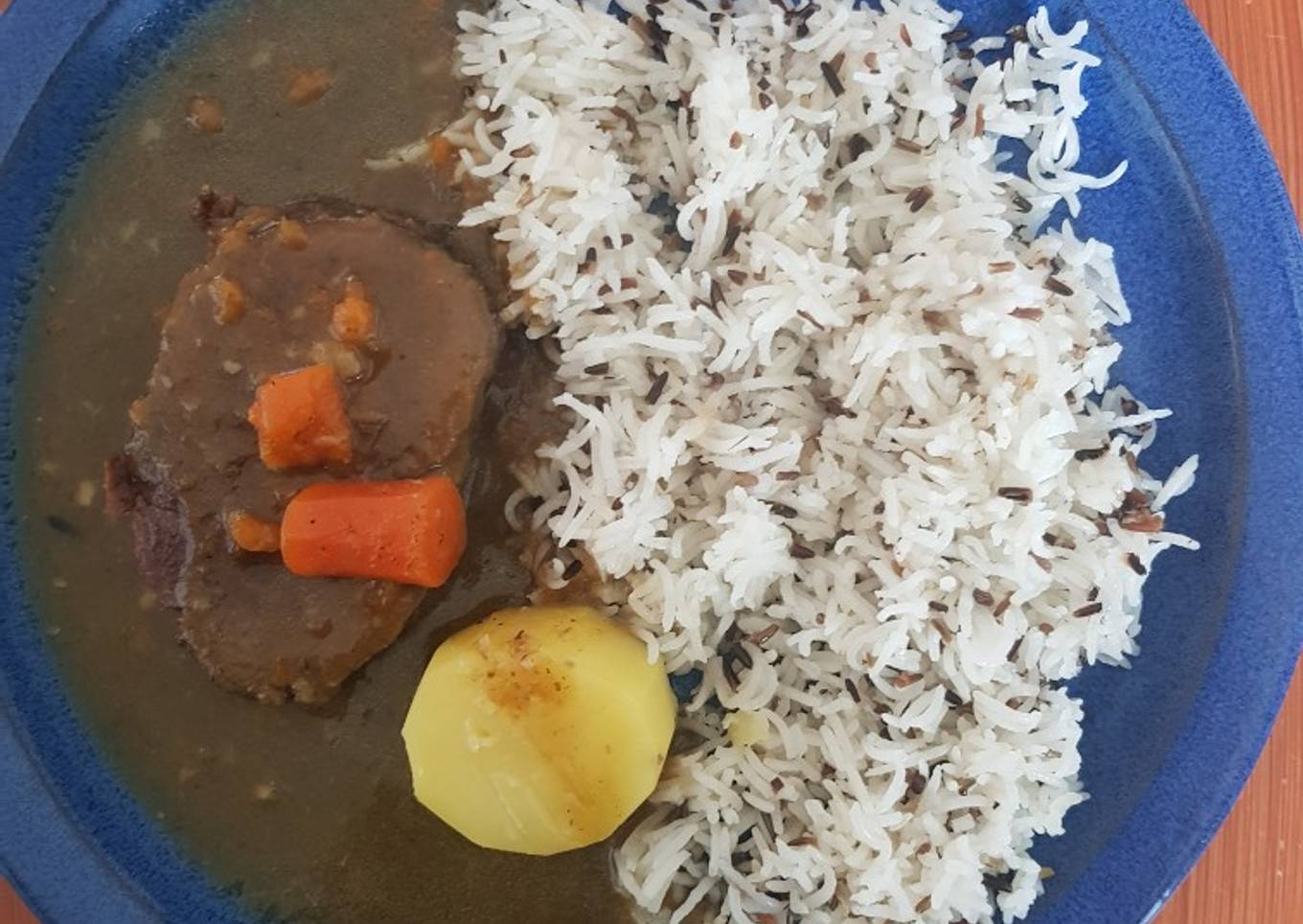 Asado en Salsa de Verduras