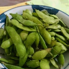 Salted Edamame A picture of Salted Edamame.