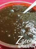 Dates and Tamarind Chutney with Jaggery